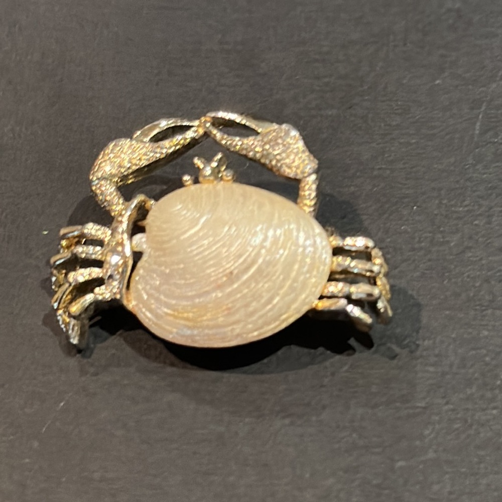 Vintage Gerry's Crab Brooch.